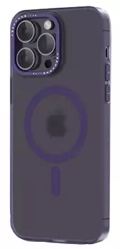Чехол MagSafe KEEPHONE для iPhone 14 Pro Max (Фиолетовый)