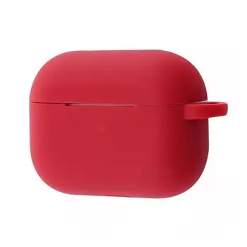 Чехол Silicone Case для Airpods 3 (Crimson)