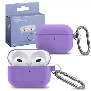 Чехол Silicone Case для Airpods 3 (Purple)