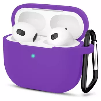 Чехол Silicone Case для Airpods 3 (Violet)