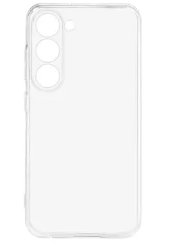 Чехол силиконовый прозрачный на Смартфон Samsung Galaxy S23, прозрачный