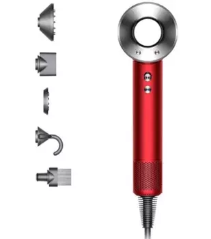 Фен Dyson Supersonic HD07 Красный/Никель