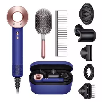 Фен Dyson Supersonic HD07 (Синий / Розовый)