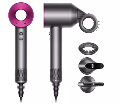 Фен Dyson Supersonic HD15 (Никель / Фуксия)