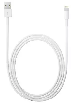 Кабель Apple Lightning на USB 2 м (Белый)