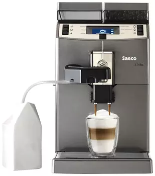 Кофемашина Saeco Lirika One Touch Cappuccino (Серебристый)
