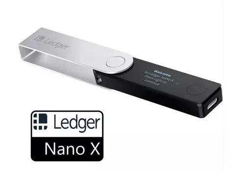 Криптокошелек ledger nano x (Черный)