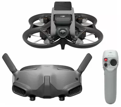 Квадрокоптер DJI Avata Pro-View Combo (Черный)
