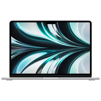Ноутбук Apple MacBook Air 2022 13.6" (2560x1664, Apple M2, SSD 256 ГБ, Apple graphics 8-core) (Серебристый, MLXY3)