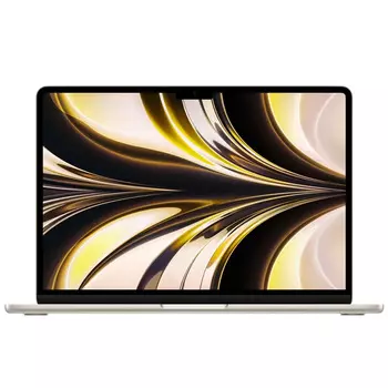 Ноутбук Apple MacBook Air 2022 13.6" (2560x1664, Apple M2, SSD 256 ГБ, Apple graphics 8-core) (Сияющая звезда, MLY13)