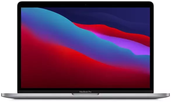 Ноутбук Apple MacBook Pro 13 Late 2020 (Apple M1/13"/2560x1600/8GB/512GB SSD/DVD нет/Apple graphics 8-core/Wi-Fi/Bluetooth/macOS) (Серый, 512Gb, MYD92)