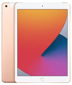 Планшет Apple iPad (2020) 32Gb Wi-Fi + Cellular (Wi-Fi + Cellular (4 G), Золотой, 32Gb)