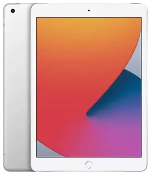 Планшет Apple iPad (2020) 32Gb Wi-Fi + Cellular (Wi-Fi + Cellular (4 G), Silver, 32Gb)