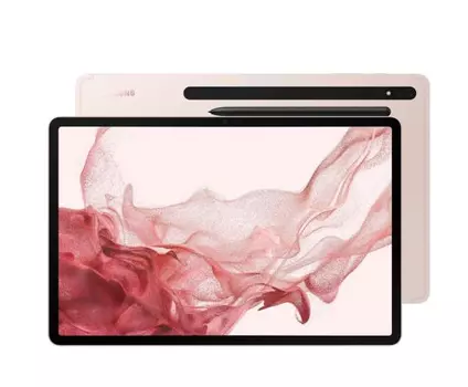 Планшет Samsung Galaxy Tab S8+ 8/256GB Wi-Fi Global, со стилусом, розовое золото