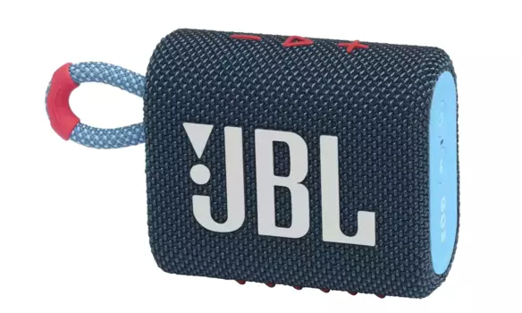 Портативная акустика JBL GO 3 (Синий / Розовый)