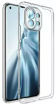 Прозрачный силиконовый чехол для Xiaomi 11 Lite NE