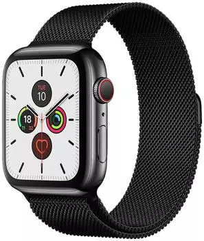 Ремешок для Apple watch 42/44/45мм (Черный)