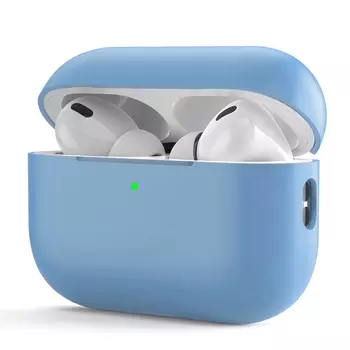 Силиконовый чехол для AirPods Pro 2 Light Blue