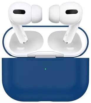 Силиконовый чехол для AirPods Pro (Синий)