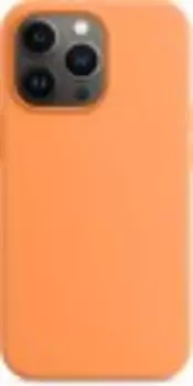 Силиконовый чехол MagSafe для iPhone 13 pro (Оранжевый)