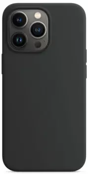 Силиконовый чехол MagSafe для iPhone 13 pro max (Черный)