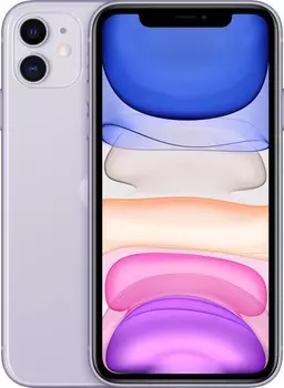 Смартфон Apple iPhone 11 128GB (Фиолетовый, 128Gb)