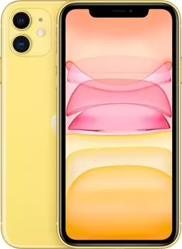 Смартфон Apple iPhone 11 128GB (Жёлтый, 128Gb)