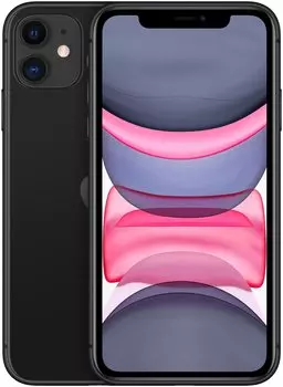 Смартфон Apple iPhone 11 64GB (RU/A) (Черный)