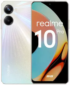 Смартфон realme 10 Pro 5G 8/256 GB (Бело-Золотой)