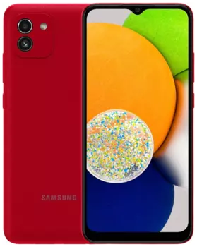 Смартфон Samsung Galaxy A03 3/32GB (Красный)