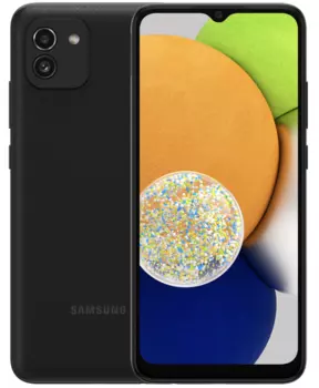 Смартфон Samsung Galaxy A03 3/32GB (RU/A) (Черный)