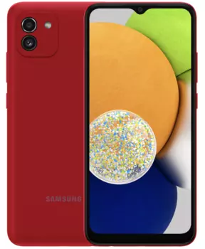 Смартфон Samsung Galaxy A03 3/32GB (RU/A) (Красный)