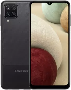 Смартфон Samsung Galaxy A12 3/32GB (RU/A) (Черный, 32Gb)