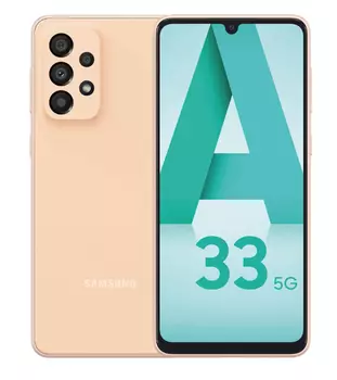 Смартфон Samsung Galaxy A33 5G 6/128 ГБ (Персиковый)