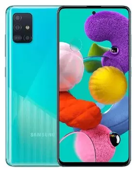 Смартфон Samsung Galaxy A51 64GB (Синий, 64Gb)