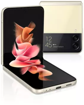 Смартфон Samsung Galaxy Z Flip3 128GB (Бежевый)