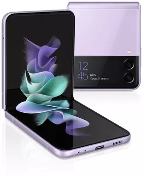 Смартфон Samsung Galaxy Z Flip3 128GB (RU/A) (Лаванда)