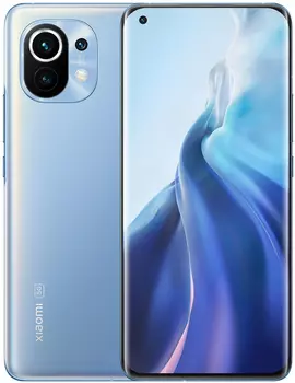 Смартфон Xiaomi Mi 11 8/128GB (Голубой, 128Gb)