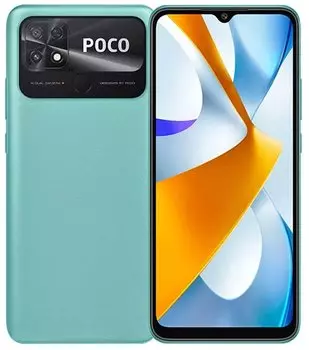 Смартфон Xiaomi POCO C40 4/64GB Global, бирюзовый