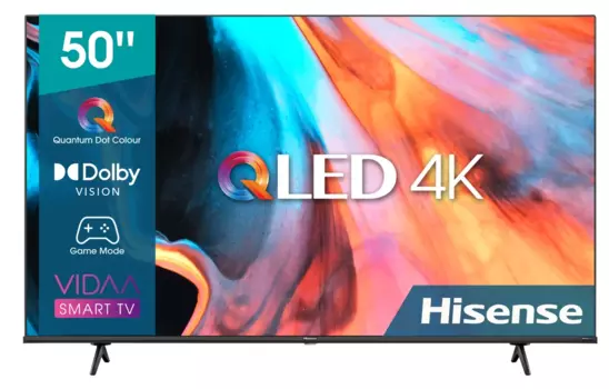 Телевизор Hisense 50E7HQ 2022 QLED (Черный)