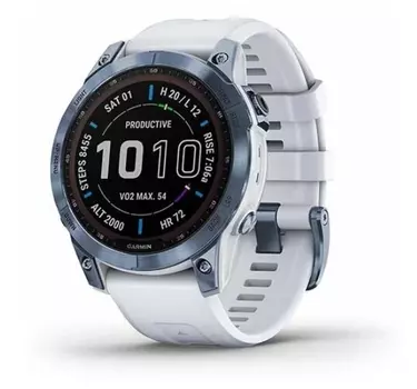 Умные часы Garmin Fenix 7 Sapphire Solar (Blue)