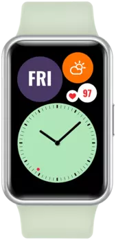 Умные часы HUAWEI Watch Fit, зеленый