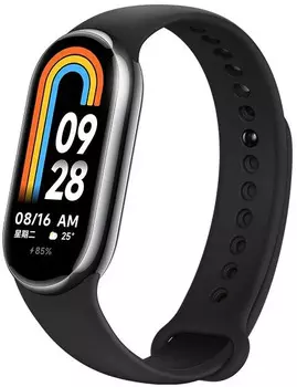 Умный браслет Xiaomi Mi Smart Band 8 CN (Черный)