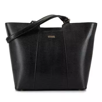 Большая трапециевидная сумка-шоппер