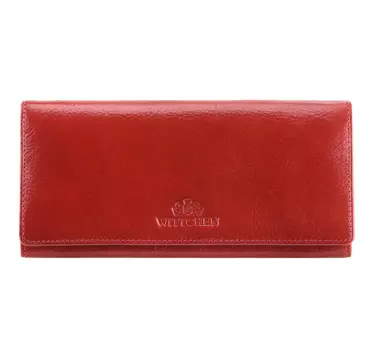 Большой женский кожаный кошелек