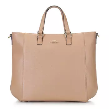 Классическая кожаная сумка-шоппер