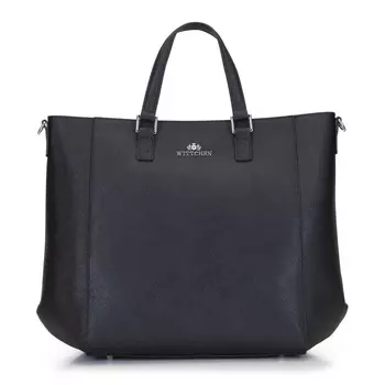 Классическая кожаная сумка-шоппер