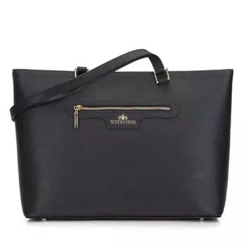 Классическая кожаная сумка-шоппер