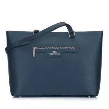 Классическая кожаная сумка-шоппер