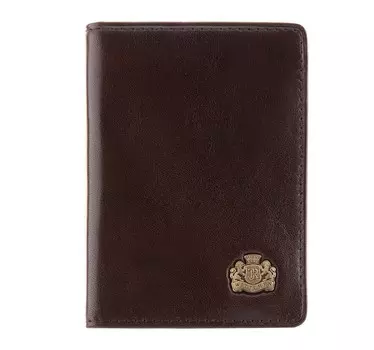 Кожаная обложка для документов с логотипом